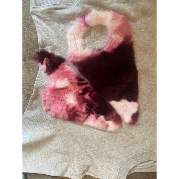 Moose Knuckles Nackawic Real Fur Graphic Oversized Sweatshirt Gray Size XS - Picture 6 of 10